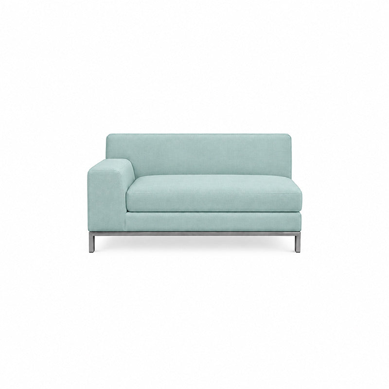 Kramfors 2 Seater Sofa with Left Arm Cover-Microfiber Mint