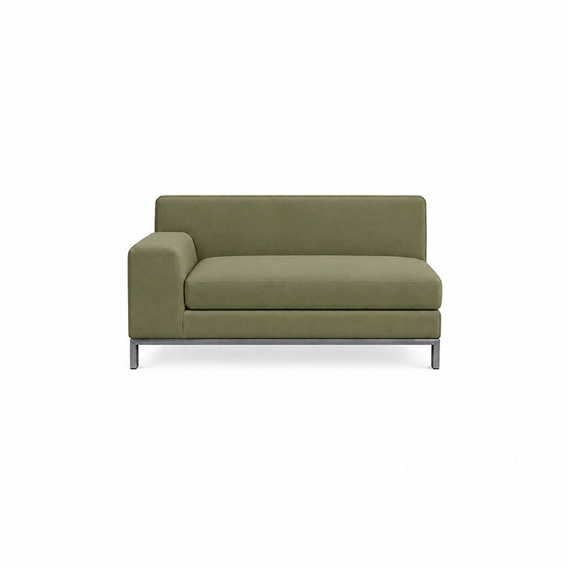 Kramfors 2 Seater Sofa with Left Arm Cover-Corduroy Olive