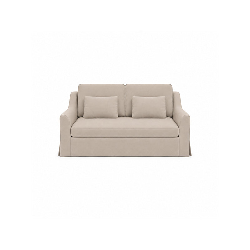 Färlöv 2 Seater Sofa Cover-Corduroy Mink taupe