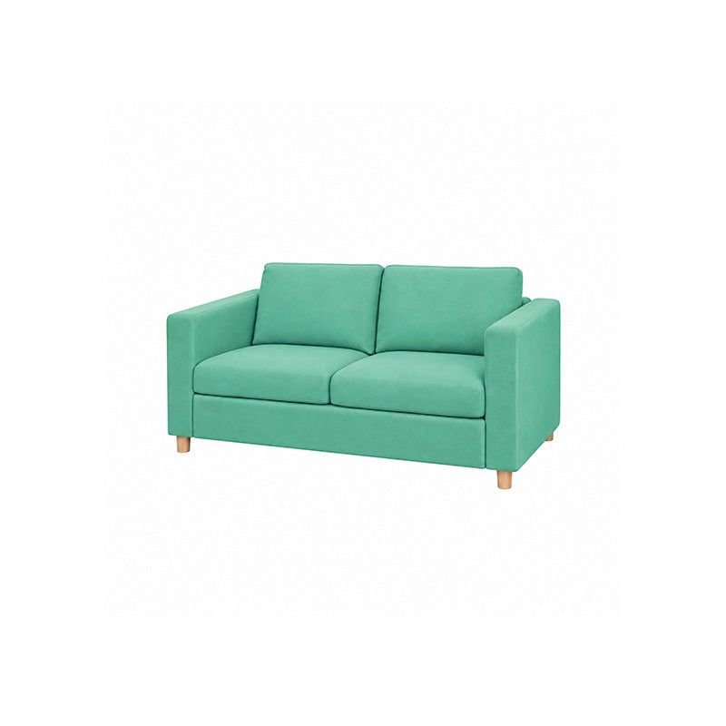 Vimle 2 Seater Sofa Cover-Velvet cyan