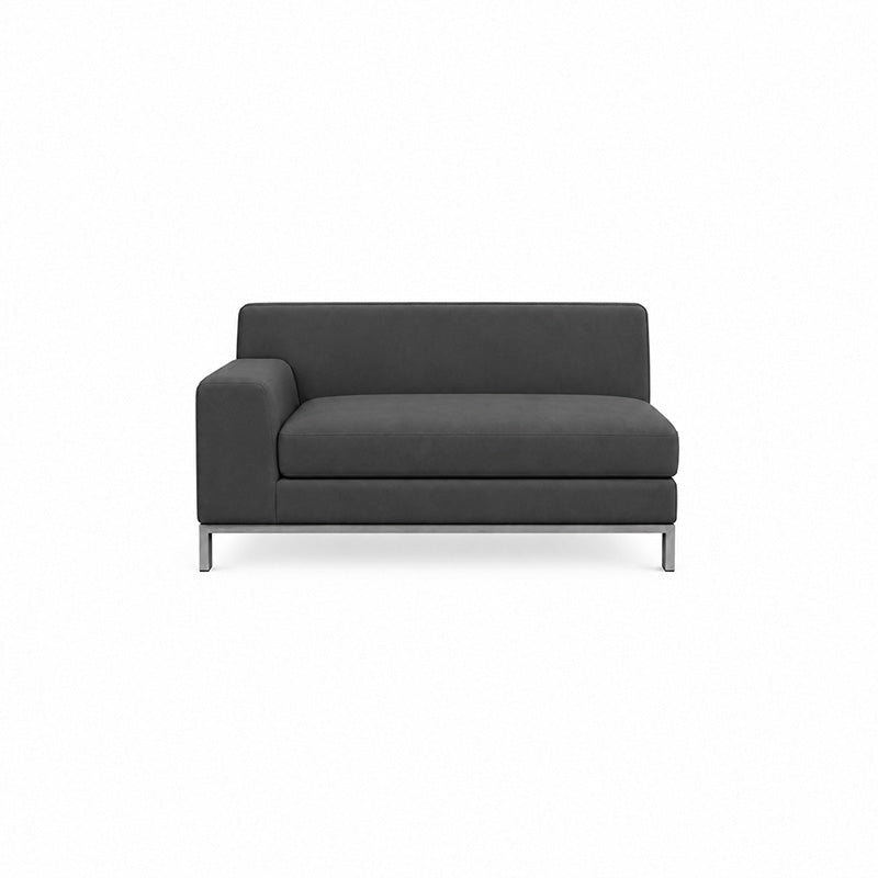 Kramfors 2 Seater Sofa with Left Arm Cover-Chenille Graphite