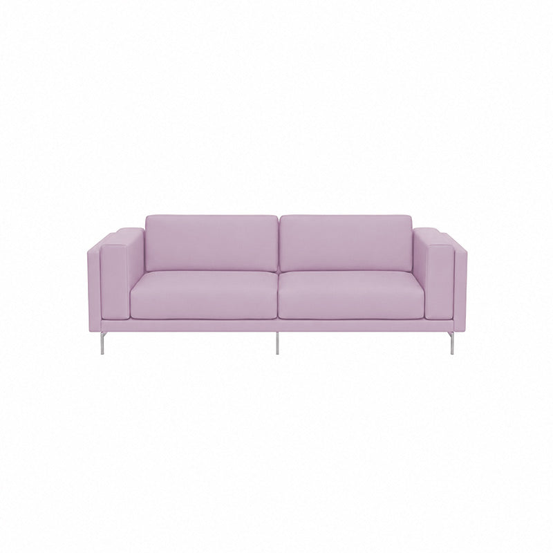Nockeby 3 Seater Sofa Cover-Velvet Dusty rose