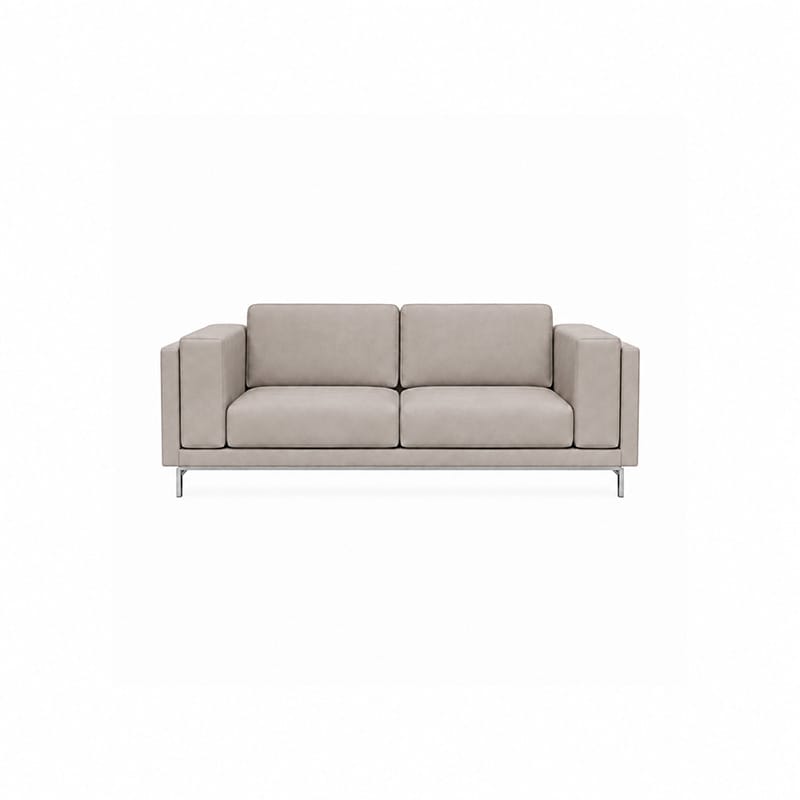 Nockeby 2 Seater Sofa Cover-Corduroy Mink taupe