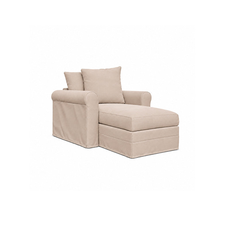 Grönlid Chaise Lounge Cover-Microfiber Camel