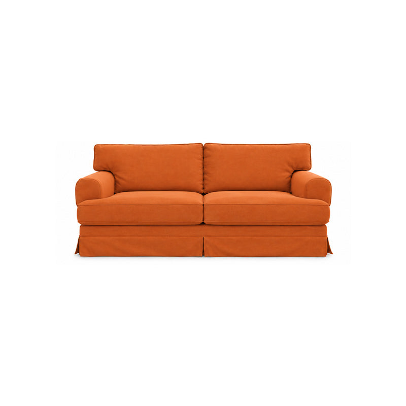 Ekeskog 3 Seater Sofa Cover-Chenille Terracotta