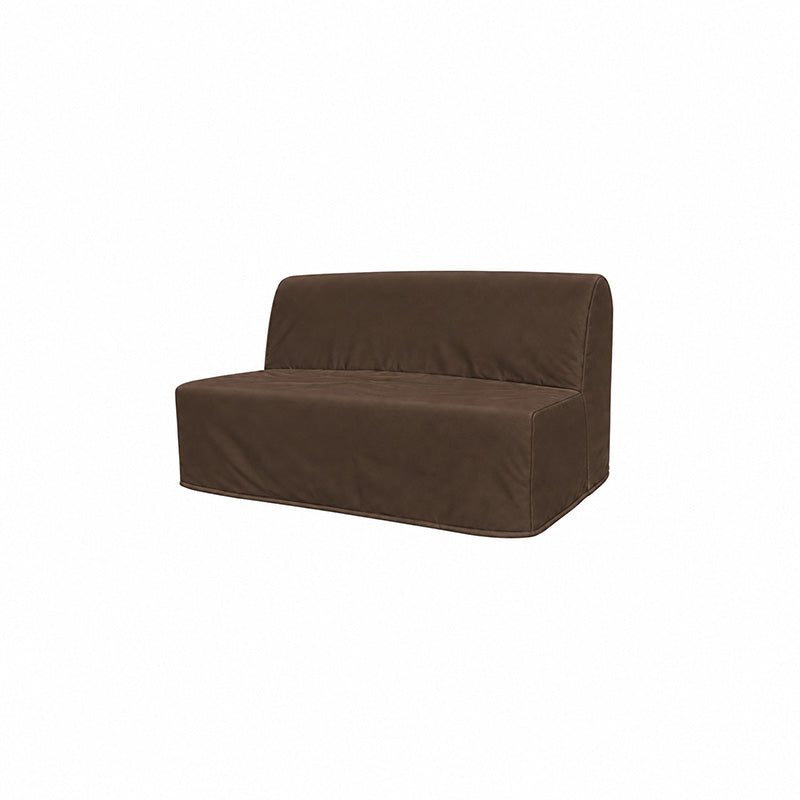 Lycksele 2 Seater Sofa Bed Cover-Chenille Chestnut
