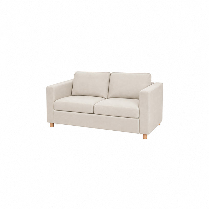 Vimle 2 Seater Sofa Cover-Chenille Buttermilk