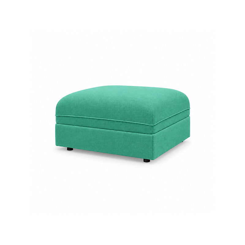 Vallentuna Seat Module Cover, Without Storage-Velvet cyan