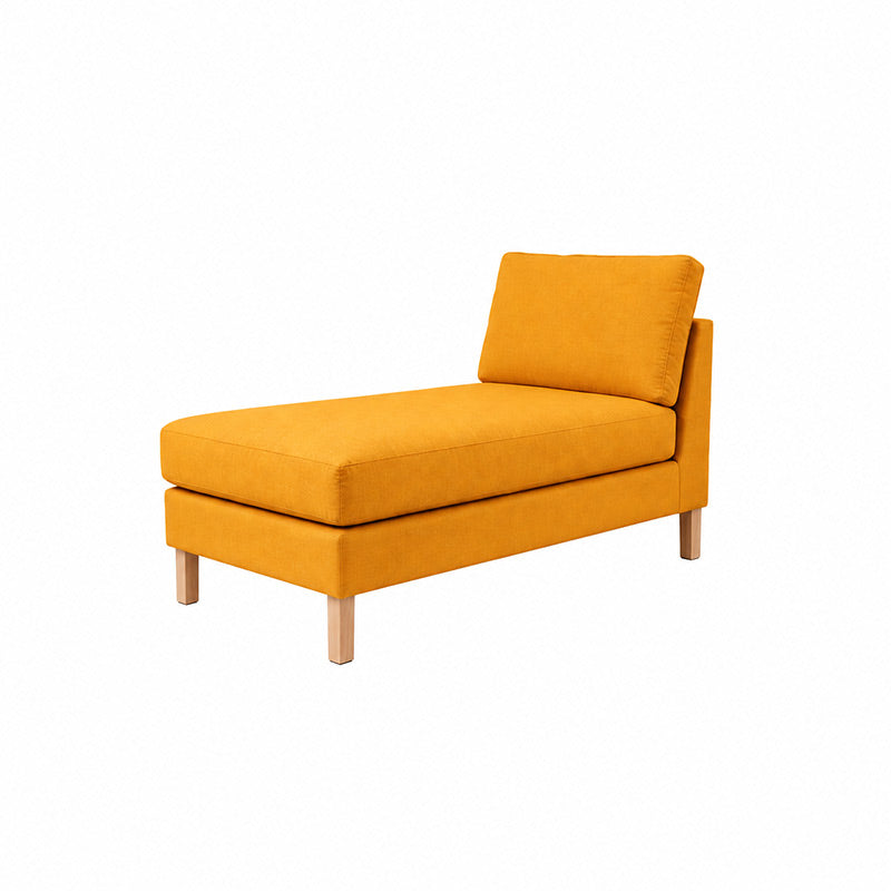 Karlstad Chaise Lounge Cover-Structural Weave mango