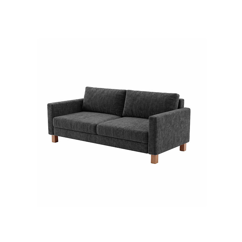 KARLSTAD 3-Seat Sofa Cover-Chenille Graphite