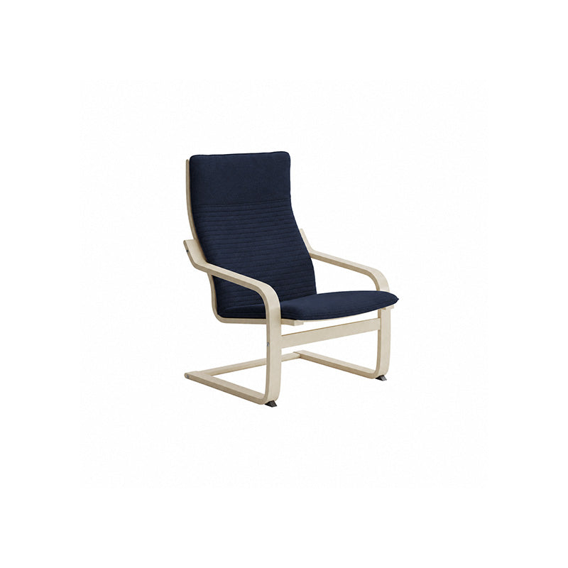 POANG Armchair Cover 2-Structural Weave navy