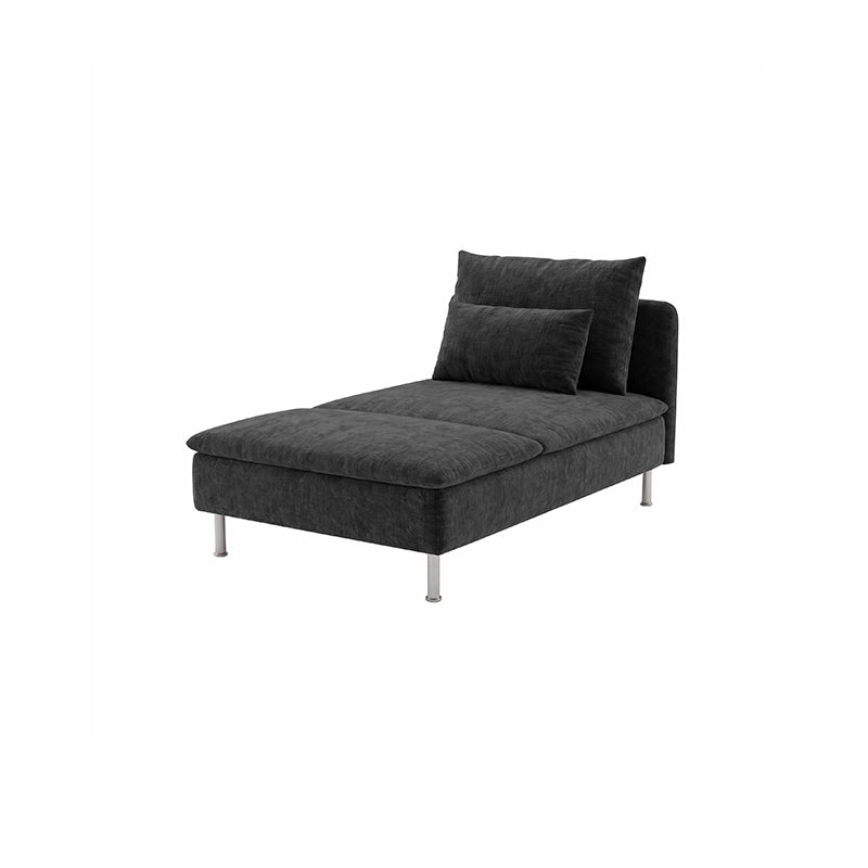 SODERHAMN Chaise Lounge Cover-Chenille Graphite