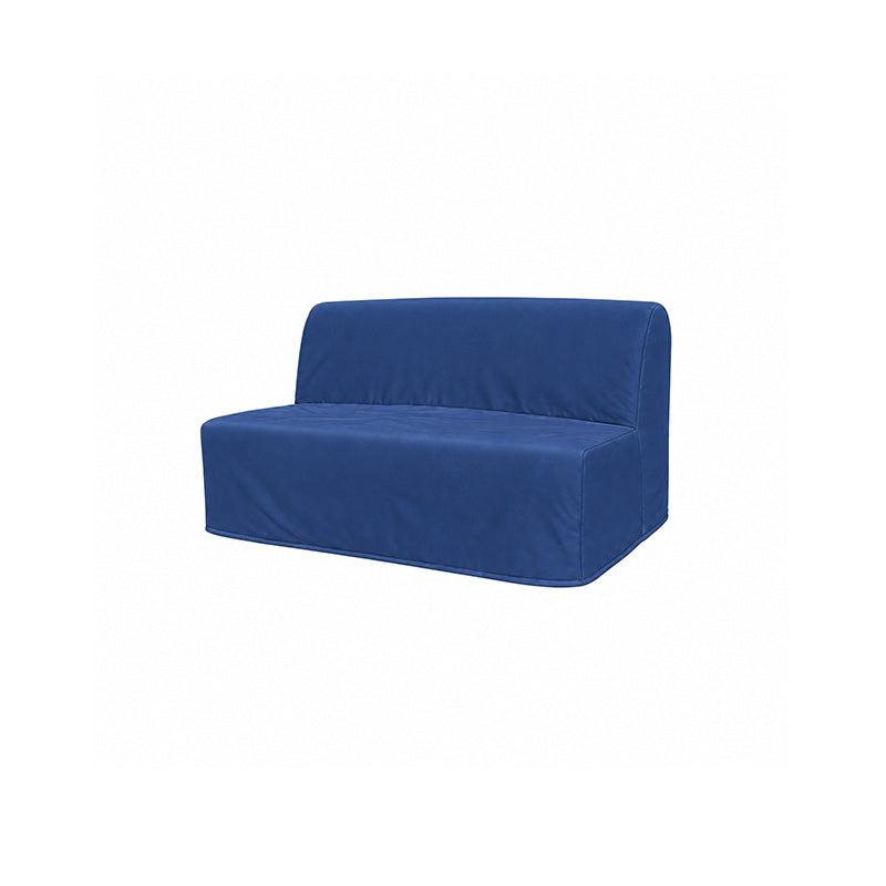 Lycksele 2 Seater Sofa Bed Cover-Canvas Deep blue
