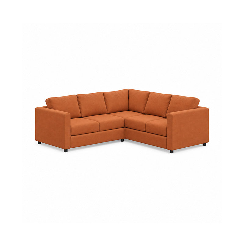 Finnala 4 Seat Corner Sofa Cover-Chenille Terracotta