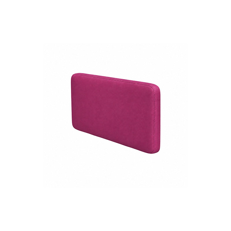 Karlstad cushion cover, backrest-Canvas Berry plum