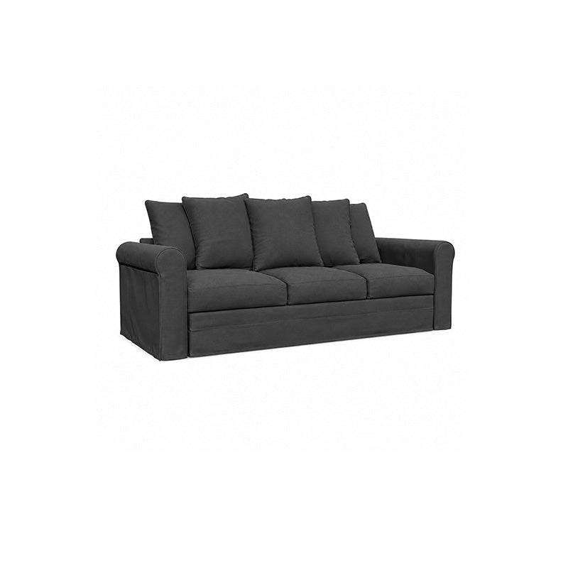 Grönlid 3 Seater Sofa Cover-Canvas Charcoal