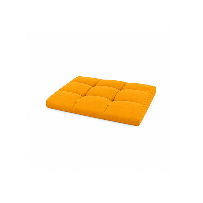 Poang Armchair Ottoman3-Velvet yellow