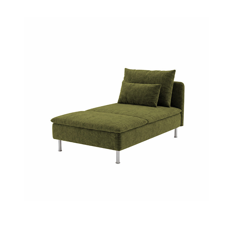 SODERHAMN Chaise Lounge Cover-Chenille Winter Moss
