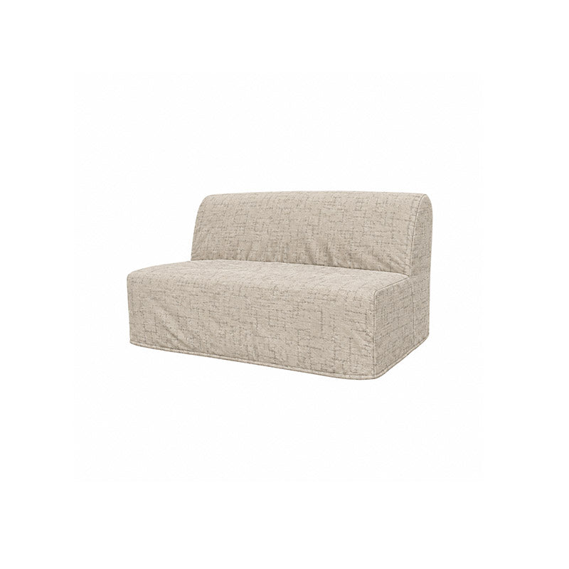 Lycksele 2 Seater Sofa Bed Cover-Patterned Weave Cream