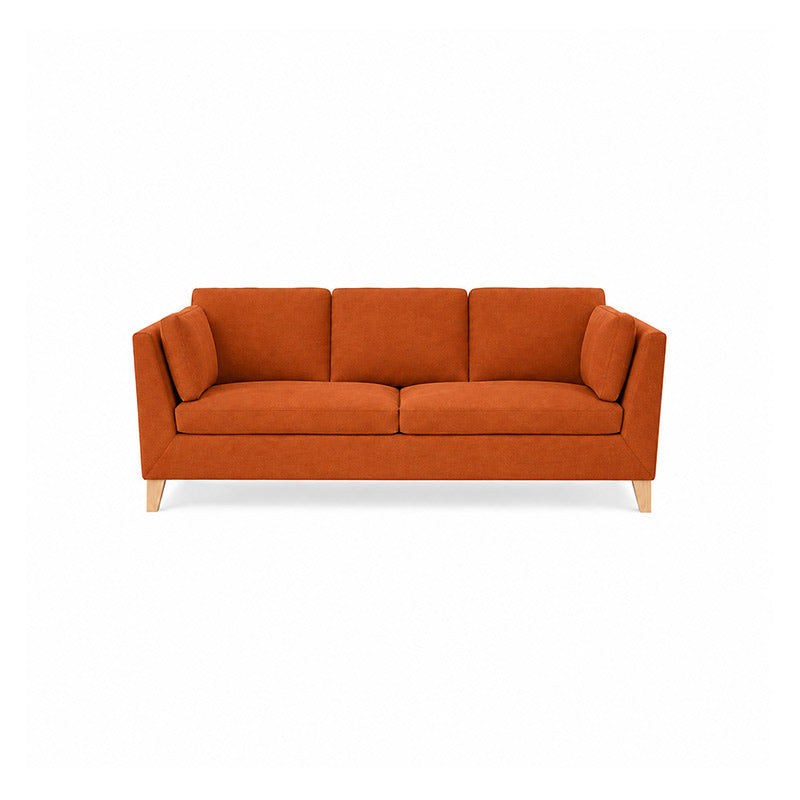 Stockholm 3 Seater Sofa Cover-Microfiber Terra mauve