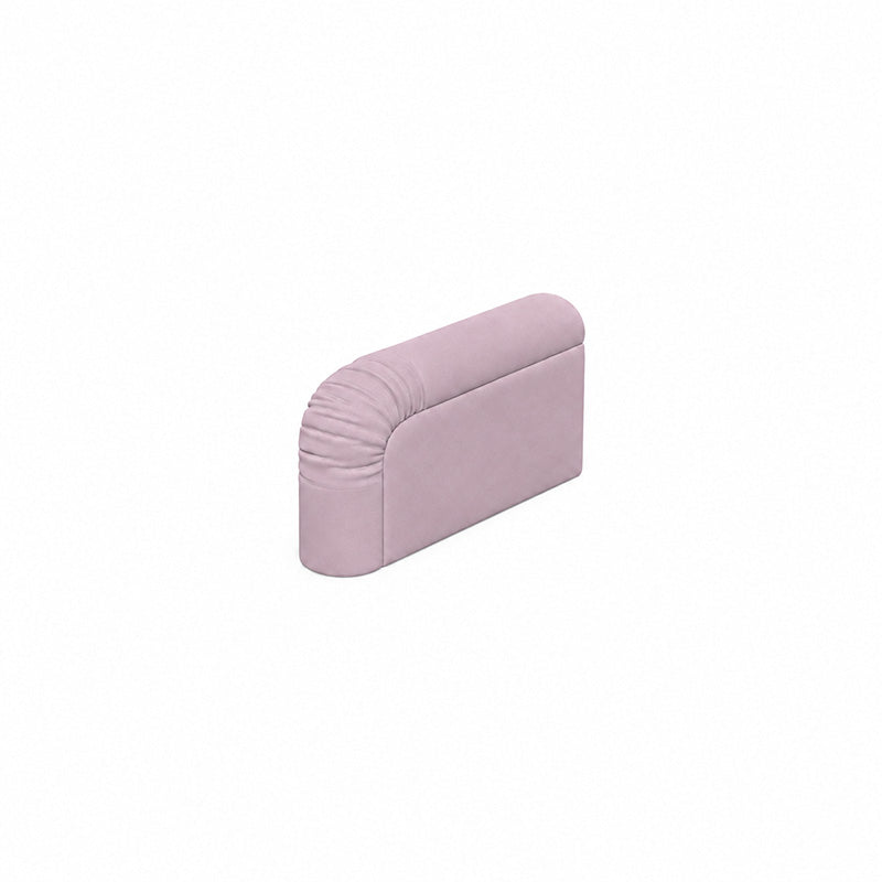 Stocksund Armrest Protectors, One pair-Velvet Dusty rose