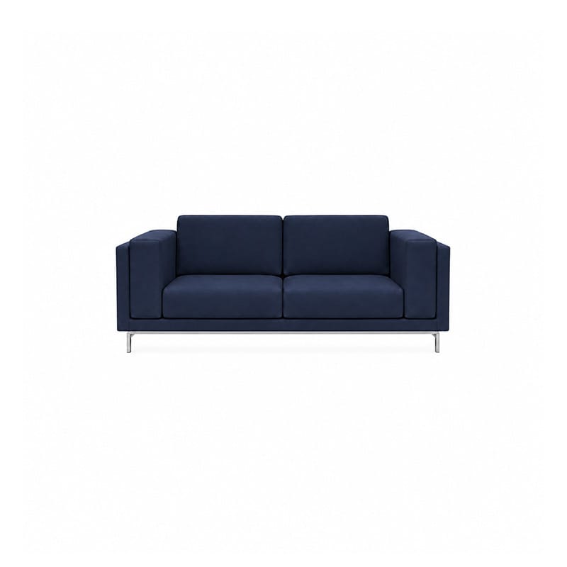 Nockeby 2 Seater Sofa Cover-Structural Weave navy