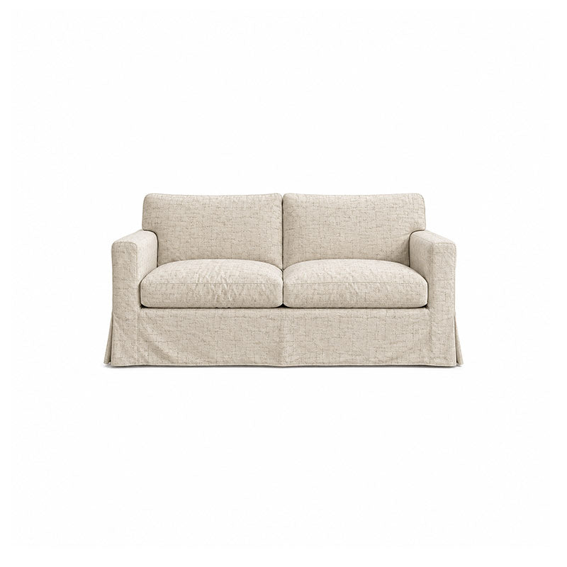 Sandby 2 Seater Sofa Cover-Patterned Weave Cream