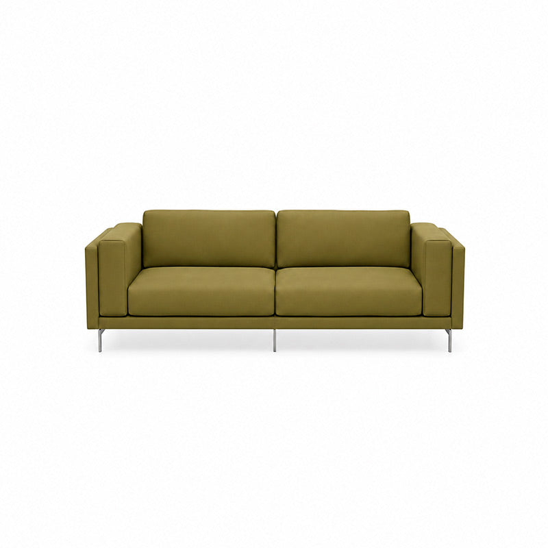 Nockeby 3 Seater Sofa Cover-Microfiber Olive