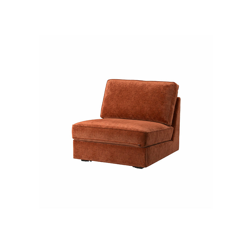 Funda de sofá cama KIVIK de 1 plaza - Chenilla terracota