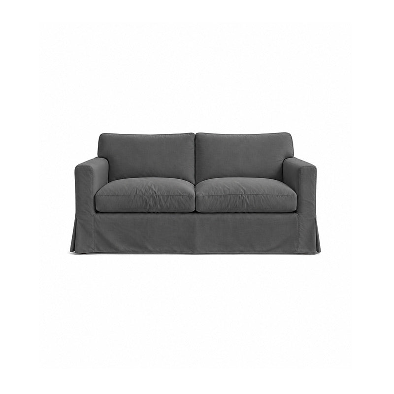 Sandby 2 Seater Sofa Cover-Corduroy Ash Gray