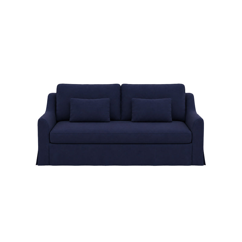 Färlöv 3 Seater Sofa Cover-Microfiber Navy blue