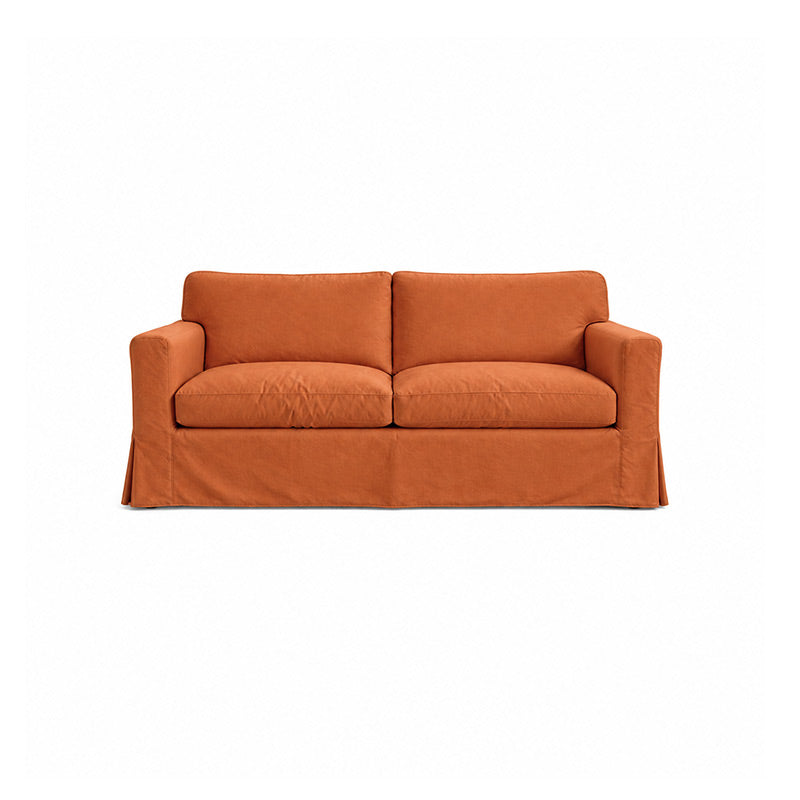 Sandby 3 Seater Sofa Cover-Chenille Terracotta
