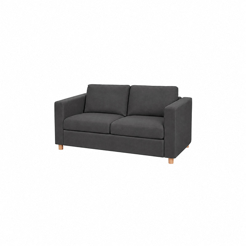 Vimle 2 Seater Sofa Cover-Chenille Graphite