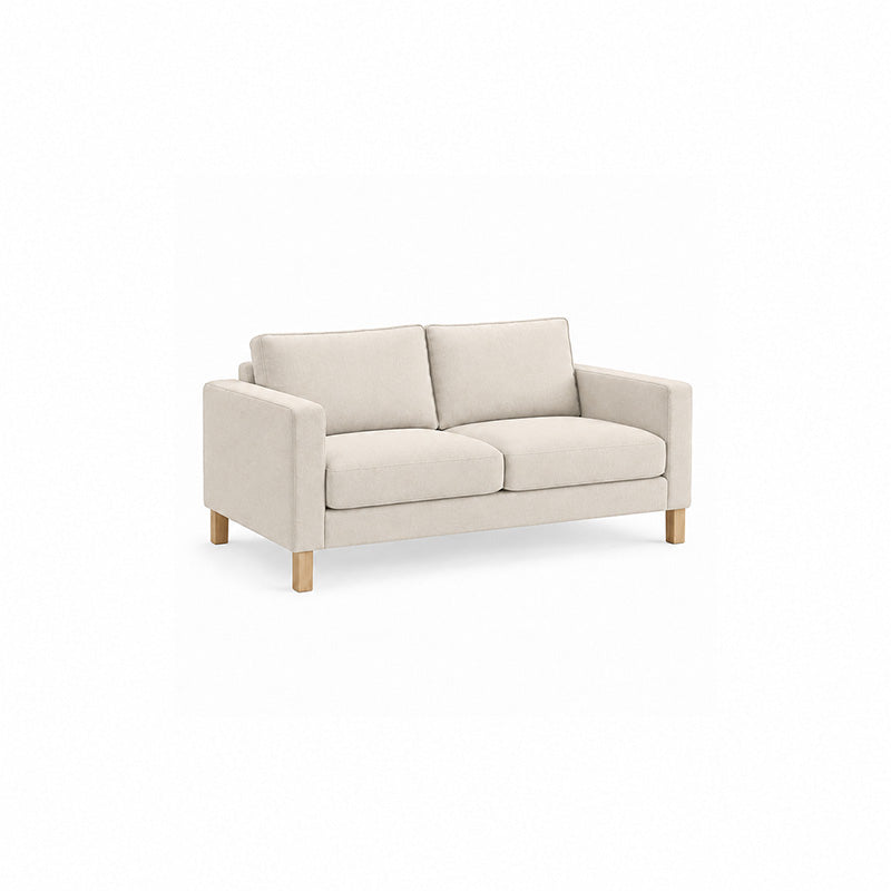 Parup Loveseat Cover 2 Seat-Velvet beige