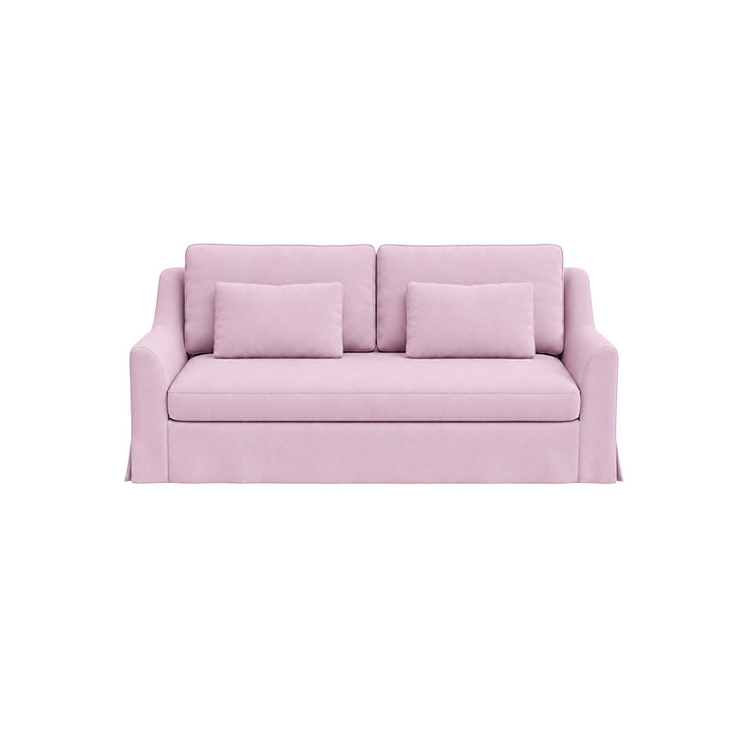 Färlöv 3 Seater Sofa Cover-Velvet Dusty rose