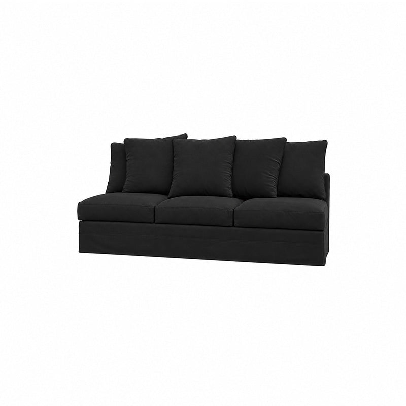 Gronlid 3 Seat Section Cover-Microfiber Black