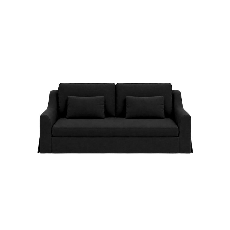 Färlöv 3 Seater Sofa Cover-Microfiber Black