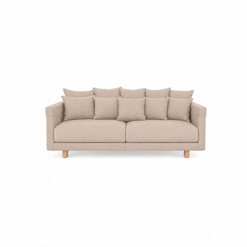 Stockholm 2017 3 Seater Sofa Cover-Microfiber Camel