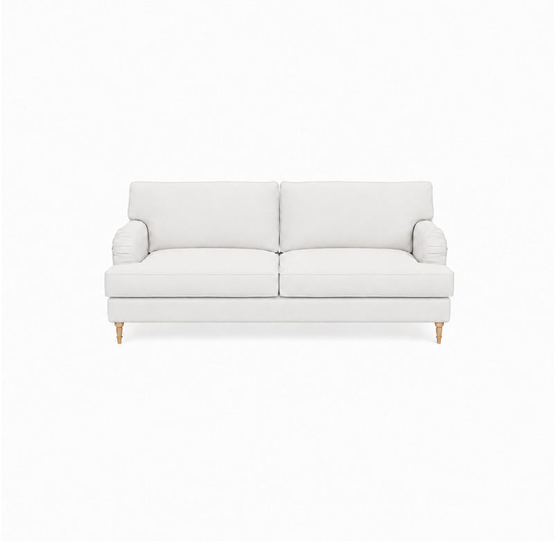 Stocksund 3 Seater Sofa Cover-Canvas Pure white