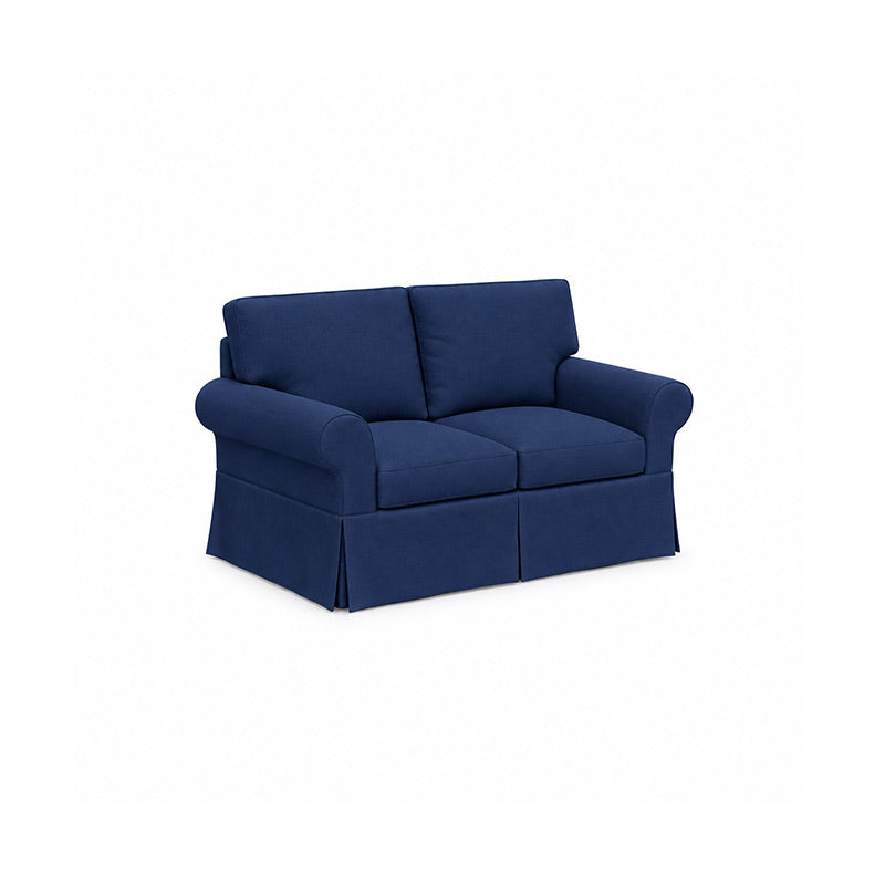 Pottery Barn Basic 2 Seater Sofa-Chenille Midnight