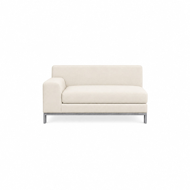Kramfors 2 Seater Sofa with Left Arm Cover-Microfiber Beige