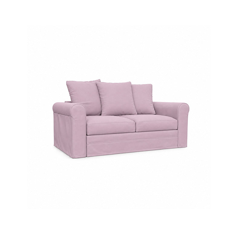 Grönlid 2 Seater Sofa Cover-Velvet Dusty rose