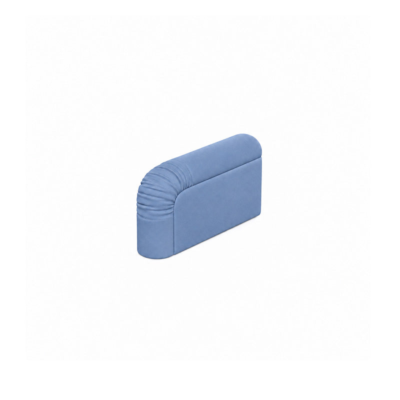 Stocksund Armrest Protectors, One pair-Structural Weave powder blue