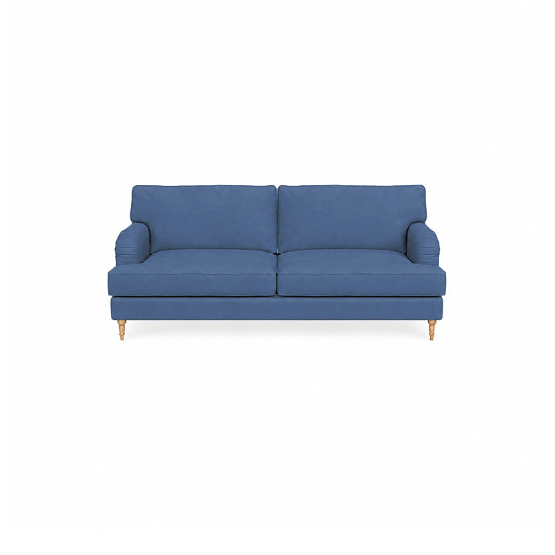Stocksund 3 Seater Sofa Cover-Structural Weave Powder blue