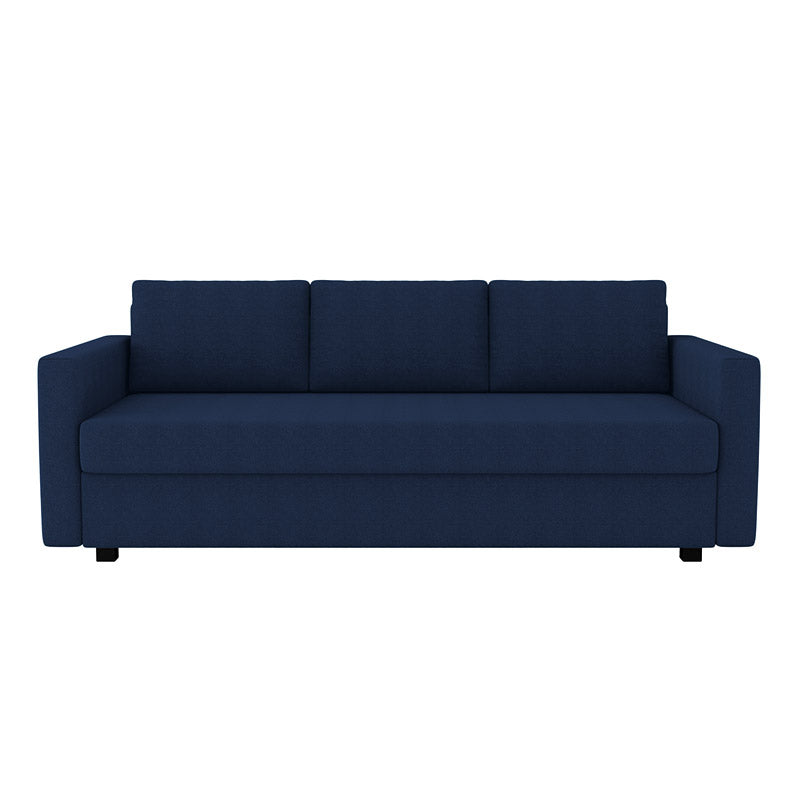 FRIHETEN 3-Seater Sofa Bed Cover-Structural Weave navy