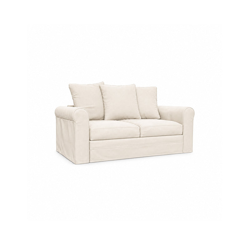 Grönlid 2 Seater Sofa Cover-Structural Weave cream