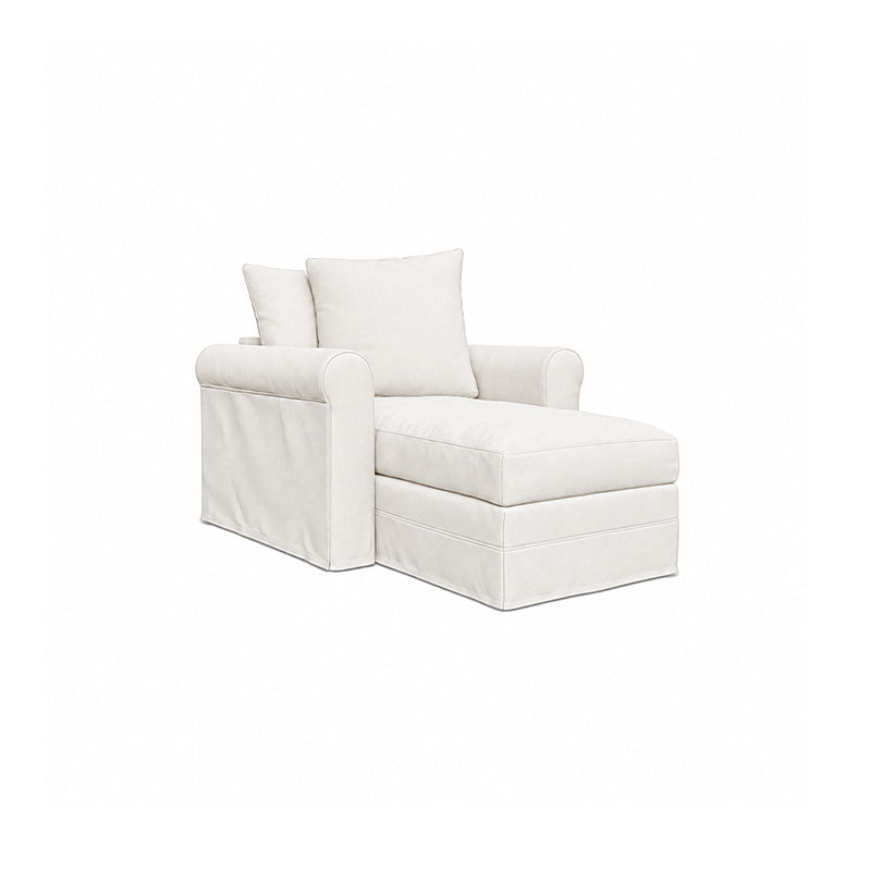 Grönlid Chaise Lounge Cover-Microfiber Ivory