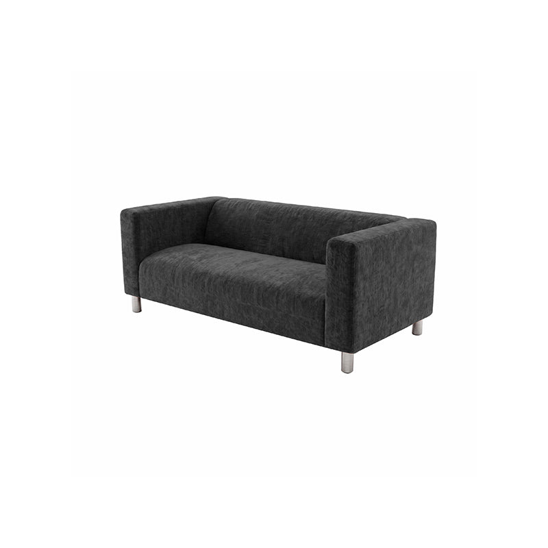 KLIPPAN Loveseat Cover-Chenille Graphite