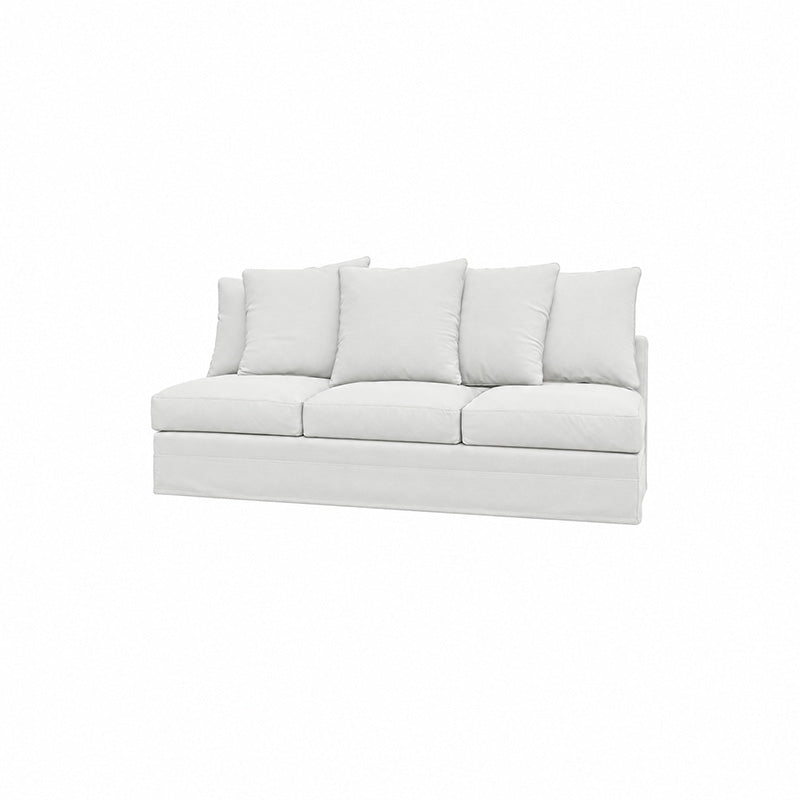 Gronlid 3 Seat Section Cover-Canvas Ivory