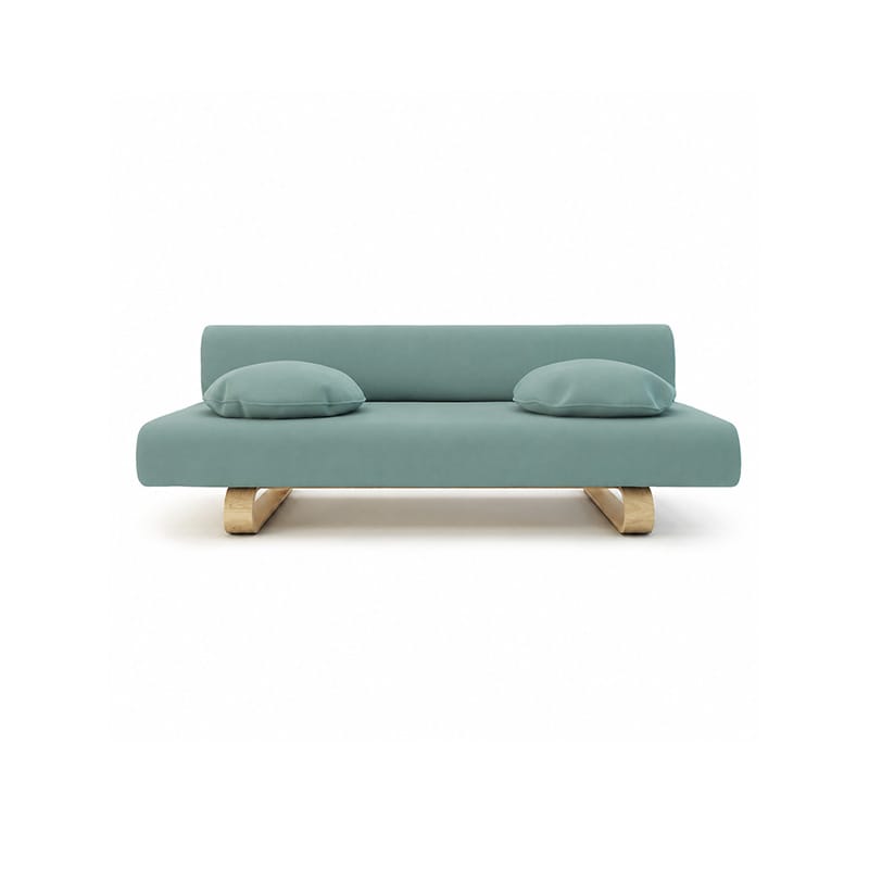 Allerum Sofa Bed Cover-Microfiber Mint